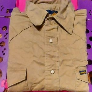 Men's Wrangler long-sleeved shirt